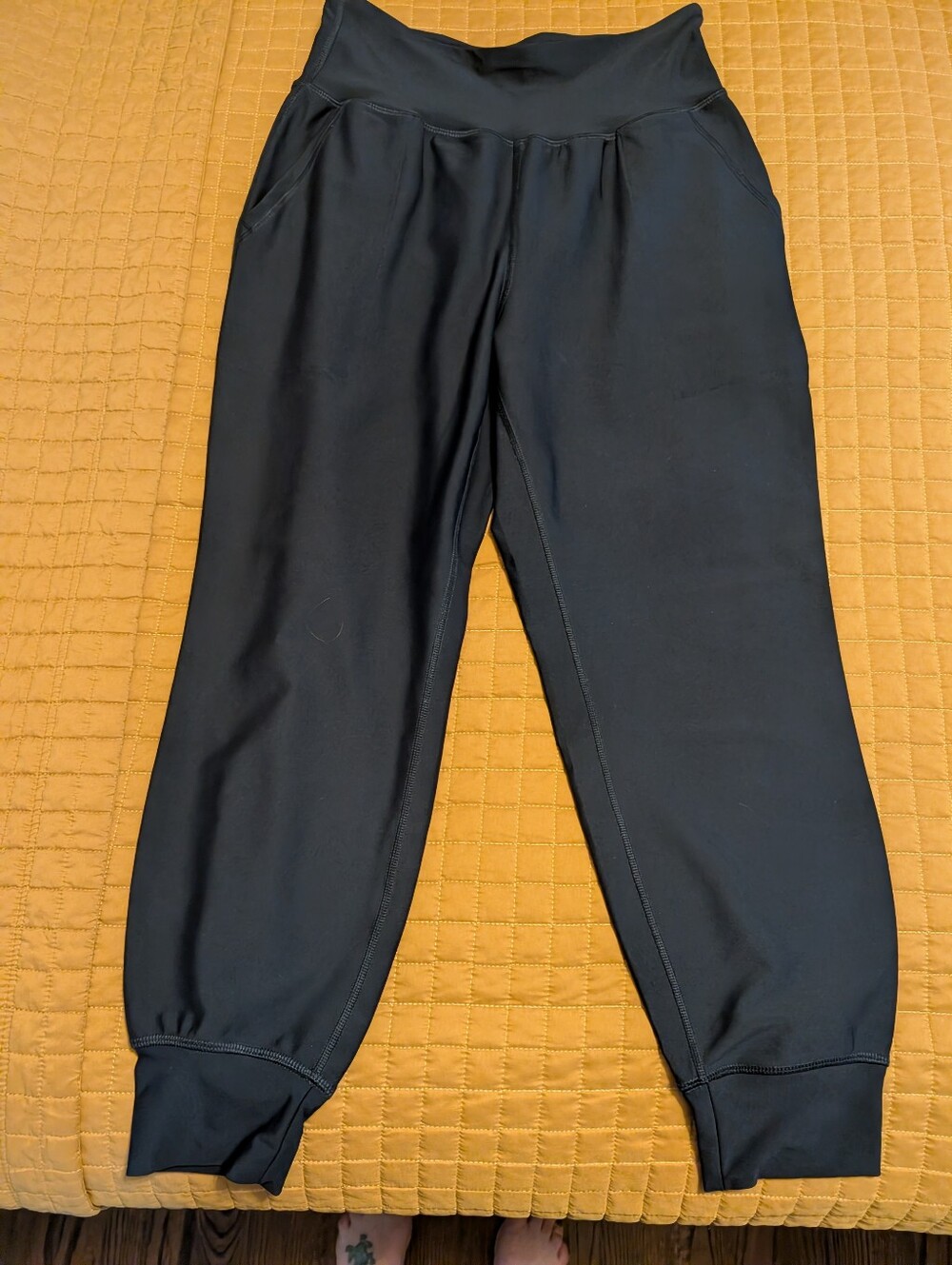 Women's Very Dark Navy Jogger Pants - Comfortable Everyday Bottoms